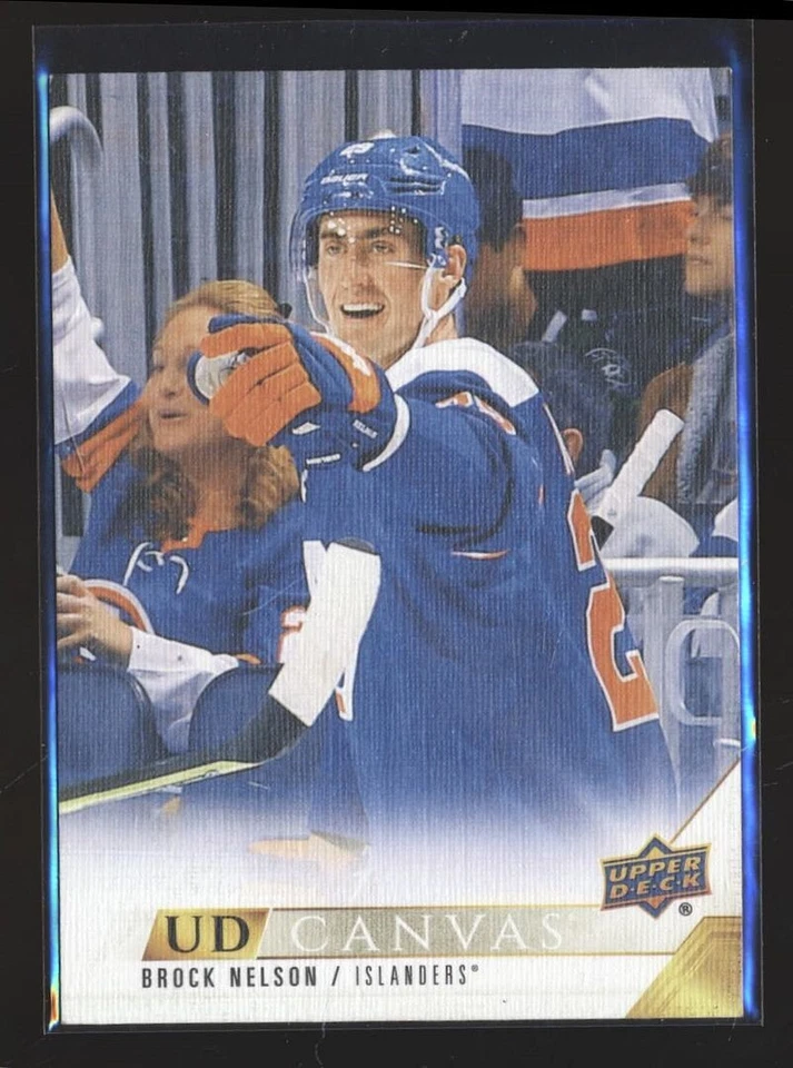 2022-23 UPPER DECK CANVAS COLLECTION BROCK NELSON ISLANDERS - Image 1 of 1