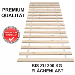 Rolllattenrost Lattenrost Rollrost Holzlatten Bettrost Latten versch. Modelle - Bild 1 von 12