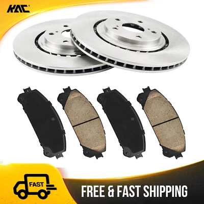 Front Disc Rotors And Brake Pads For Lexus RX350 2010-2015 Toyota Highlander New - Image 1 of 4