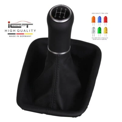 Polaina palanca de cambios TIC iluminada para Porsche 944 968 924S cuero C47 Foto 1 de 4