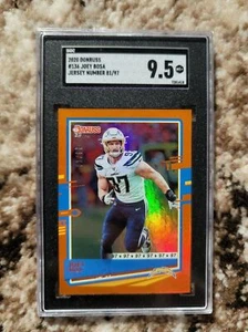 2020 Donruss Joey Bosa /97 SGC 9.5 Chargers Jersey Numbered /97 Ohio State - Bild 1 von 2