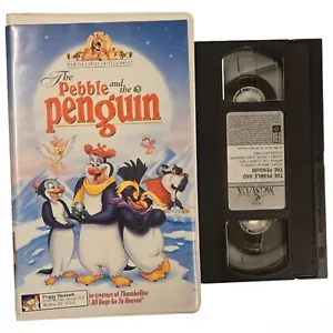 The Pebble And The Penguin VHS 1995 Clamshell Case Martin Short Tim Curry - Picture 1 of 10