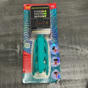 Trépied flexible Tenikle Pro ventouse pliable caméra et téléphone support sarcelle aqua - Photo 1 sur 3