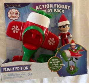 Elf On The Shelf Action Figure Play Pack Flight Edition Airplane Elf Pets New - Picture 1 of 2