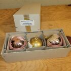 Oberfrankische Glas Glass Ball Ornaments-Germany-pink gold