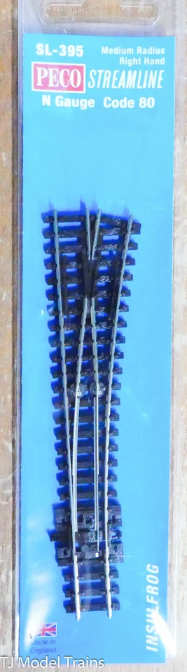 Peco #SL-395 Código 80 Radio Medio #6 Desvío - Optimización -- Mano Derecha, Insulf Foto 1 de 1