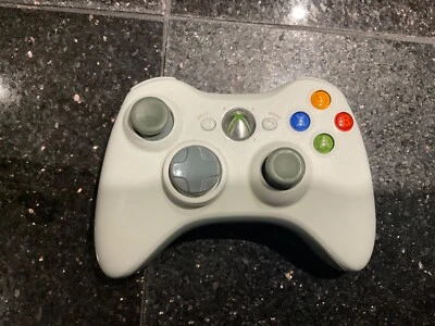 Original OEM Microsoft Xbox 360 Wireless Controller - White Tested - Image 1 of 3