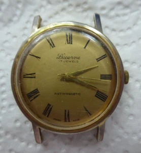 LUCERNE 1157DC - MANUAL WATCH - 17 JEWELS WRISTWATCH - WORKING - Picture 1 of 23