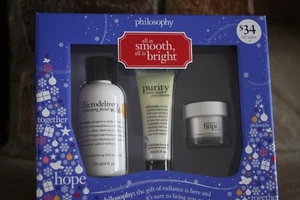 PHILOSOPHY ALL IS SMOOTH & BRIGHT FACIAL WASH, PORE EXTRACTOR,HOPE IN A JAR - Picture 1 of 4