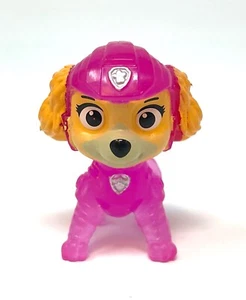 Paw Patrol The Movie SKYE Neon Pink Hund Mini Figur Strumpf Geschenk Tortenaufleger - Bild 1 von 5