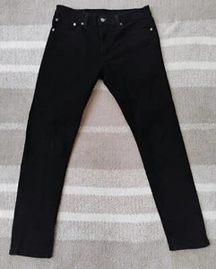 Levi’s 512 Jeans Herren 32X32 (32X30) Schwarz Slim Tapered Stretch Denim - Bild 1 von 9