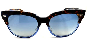 New GUCCI GG 7362/F/S Tortoise/Blue 54mm Oversized Women's Sunglasses E12 - Picture 1 of 13