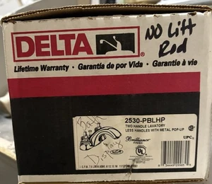 Delta 2530PB-LHP (No Lift Rod) *Handles Sold Sep* - Picture 1 of 1