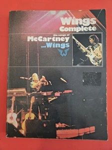 WINGS COMPLETE Songs of Paul McCartney SHEET MUSIC 1977 - Voice Guitar Piano - Picture 1 of 5