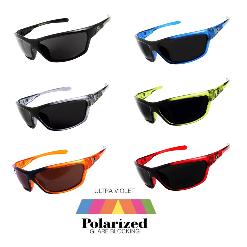 Gafas de sol envolventes de nitrógeno polarizadas para hombres deportes béisbol caza pesca golf Foto 1 de 1