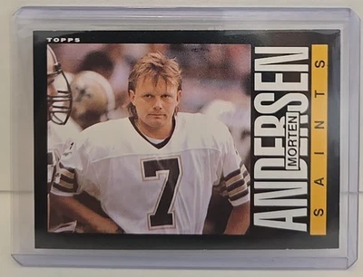 1985 Topps - Morten Andersen #101 - Image 1 of 2