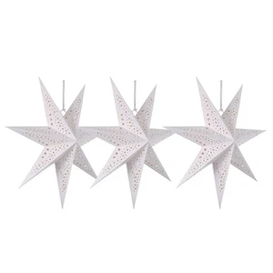  3 Pcs Hanging Decorations Star Lamp Shade Decorative Shades Ceiling Lampshades - Picture 1 of 12