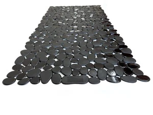 “Pebbles” Non-Slip Bathtub/Shower Mat 27.5”x14” Rectangular, Non-Toxic, Safe,... - Picture 1 of 3