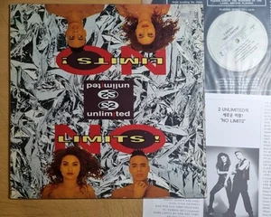 VG+ / 2 UNLIMITED - No limits [ 1993 Korea Orig 1st LP Vinyl ] w/Insert - Bild 1 von 4