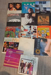 Alternative Rock Pop Lot Of 14 7" 45rpm Singles Ex. Condition XTC, Devo, INXS - Picture 1 of 4
