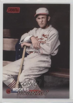 2023 Topps Stadium Club Red Foil Rogers Hornsby #239 HOF - Image 1 of 2