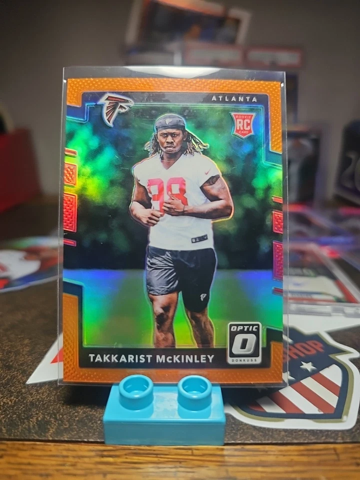 2017 Donruss Optic - Rookies Orange Prizm #150 Takkarist McKinley /199 (RC) - Image 1 of 2