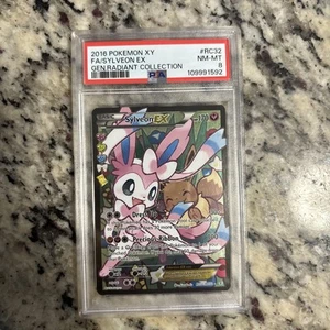 Fa/Sylveon Ex #RC32 2016 Pokemon Xy Generations Radiant Collection PSA 8 - Picture 1 of 2