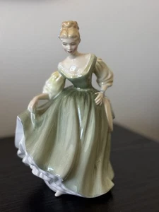 De colección Rubia Royal Dalton My Fair Dama Vestido Verde Porcelana Estatuilla Decoración - Imagen 1 de 4