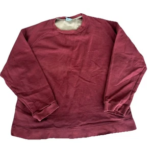 Columbia Sweatshirt Rundhals rot/burgund Herren Gr. XL - Bild 1 von 5