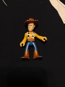 Disney Pixar Toy Story Woody Fisher Price Imaginext 3.25" Tall Action Figure - Picture 1 of 8