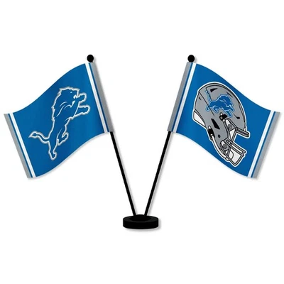 Banderas de escritorio de los Detroit Lions Foto 1 de 4