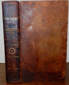 LAWS OF THE STATE OF NEW YORK Vol 3, 1804. 1stEd - Imagen 1 de 6