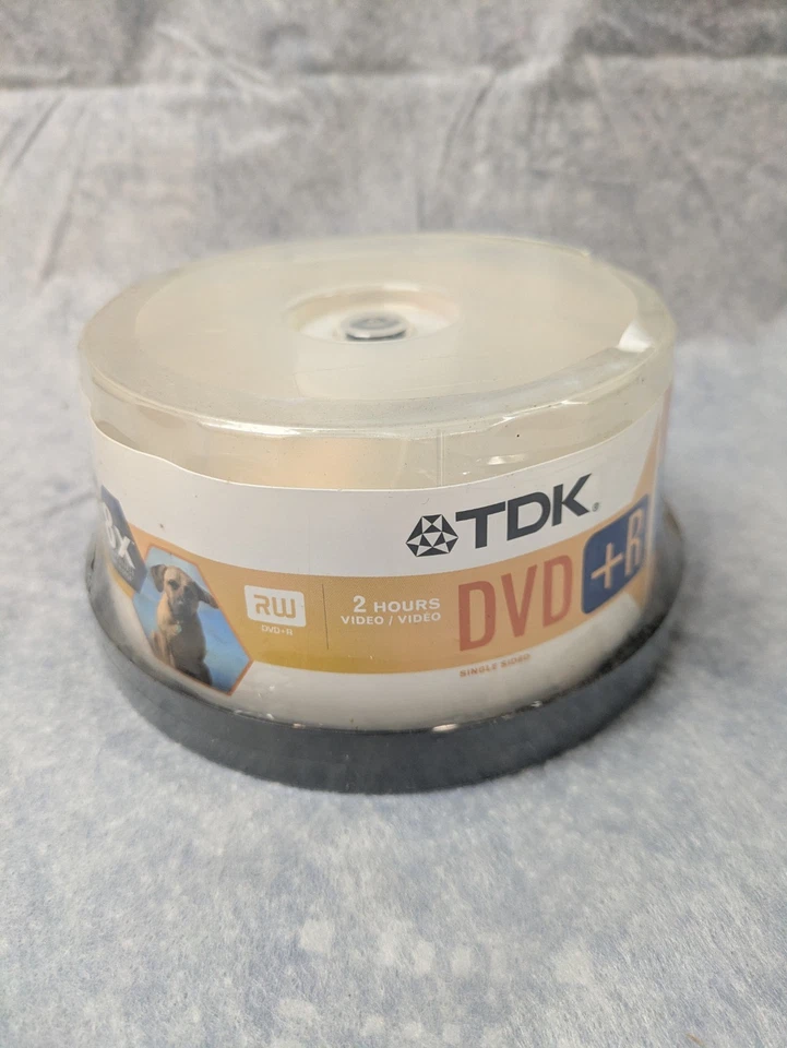 BRAND NEW SEALED TDK DVD+R 15 Pack Discs Spindle 4.7GB 120 Mins 8x Speed SS - Image 1 of 4