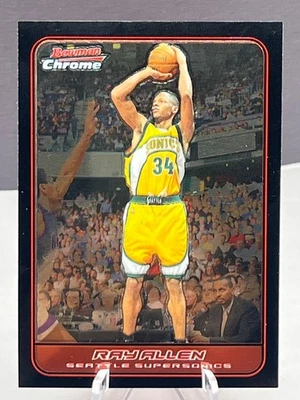 Ray Allen 2006 Topps Bowman Chrome Card # 101 - Image 1 of 4