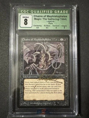 Chains Of Mephistopheles ENGLISH  Legends CGC 8 NM/MINT Unwitnessed Signature - Image 1 of 4