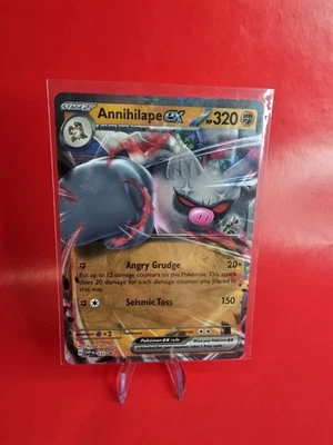 Annihilape ex 032 Sv: Scarlet & Violet Promo Cards Holo Misprint On The Back. - Image 1 of 4