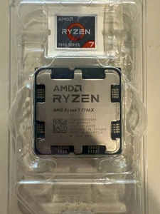 AMD Ryzen 7 7700X 8-Core, 16-Thread Unlocked Desktop Processor - Afbeelding 1 van 1