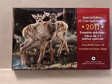 RCM 2011 Special Edition $2 Coin Specimen Set - Young Wildlife Series - Elk