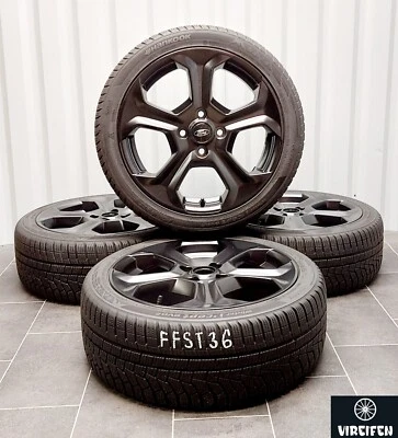 Ford Fiesta ST MK8  17 Zoll Winterreifen Winterräder 6mm 2021 Schwarz RDK Sensor - Bild 1 von 4