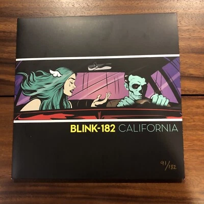 Blink-182 - California Deluxe Pop-Up Edition Vinyl 2xLP Marble Limited Edition - Image 1 of 4