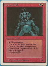 Uthden Troll Unlimited PLD Red Uncommon MAGIC MTG CARD (ID# 214403) ABUGames