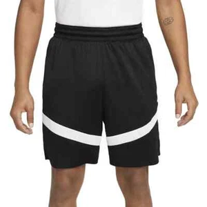Pantalones Cortos Nike Icon Dri-FIT Para Hombre con Cordón 8" Baloncesto Absorbentes de Humedad Negros S - Imagen 1 de 6
