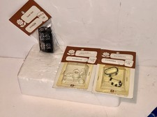 NOS Dollhouse Miniatures 1:12 Scale Tea Set, Chicken Serving Bowl & Corner Rack