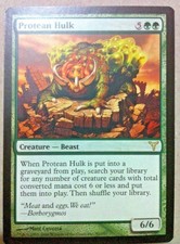 Protean Hulk - Dissension - Magic: The Gathering - MTG