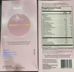Avon Re:tune inner beauty hydration 20 packs- LOT of 2 EXP 6-2023