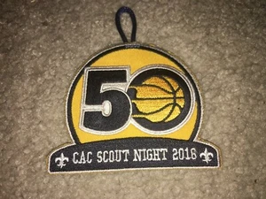 Boy Scout BSA Indiana Pacers NBA 50th Night 2016 Basketball Council Sport Patch - Picture 1 of 1