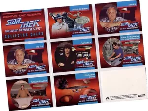 Star Trek TNG The Next Generation - 39 Card "Behind the Scenes" Set Skybox - Picture 1 of 4
