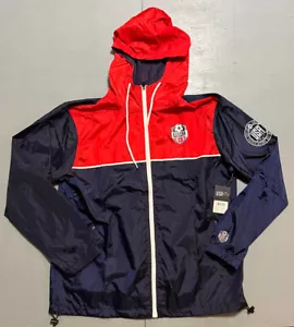 USA Olympia Fußballmannschaft Abbrecherjacke Herren Größe Large Einzelhandel $ 80 - Bild 1 von 6