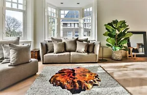 Large Olive Wood Rustic Coffee Table, Live Edge Unique Handmade Coffee Table - Picture 1 of 16