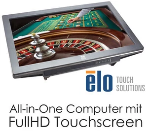 Panel PC Monobloc 22 " 56cm Touchscreen Elo ESY22C2 Full HD 1920x1080 SSD HDD - Picture 1 of 1